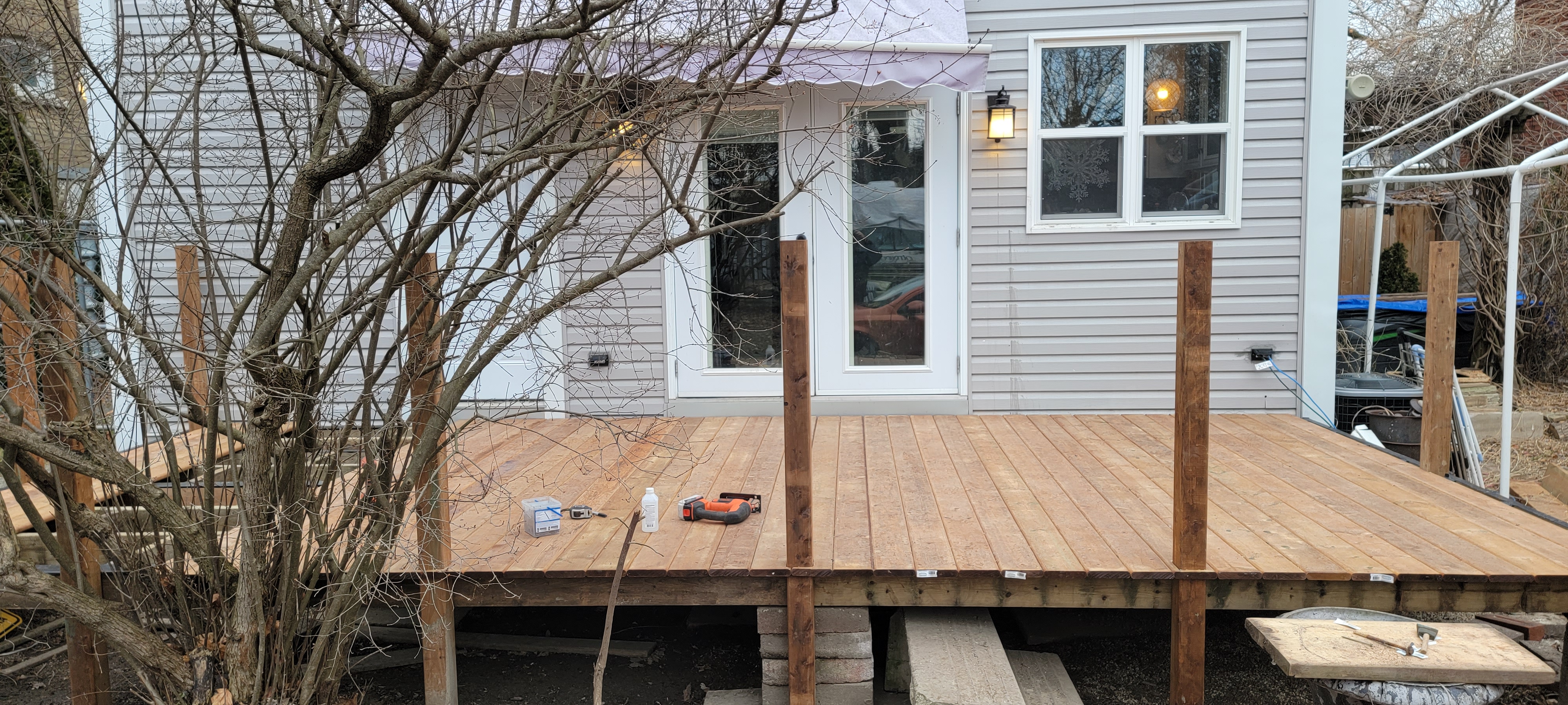 Finished deck
